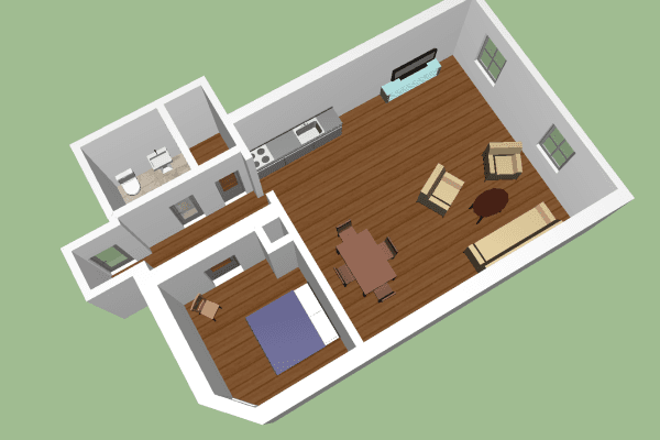 2 bedroom flat to rent, 71 m², Stadtplatz 14, Bogen 2 bedroom flat to rent, 71 m², Stadtplatz 14, Bogen