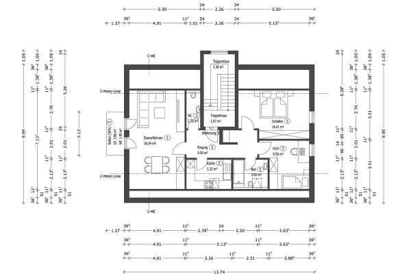 3 bedroom flat to rent, 74 m², Liebigstraße 16a, Waldkraiburg, Bavaria 3 bedroom flat to rent, 74 m², Liebigstraße 16a, Waldkraiburg, Bavaria