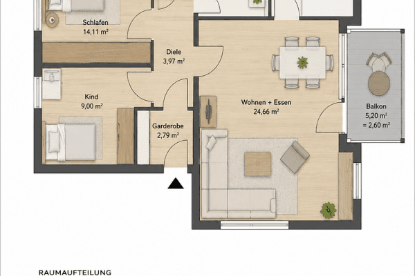 3 bedroom flat for sale, 71 m², Pfullingen 3 bedroom flat for sale, 71 m², Pfullingen