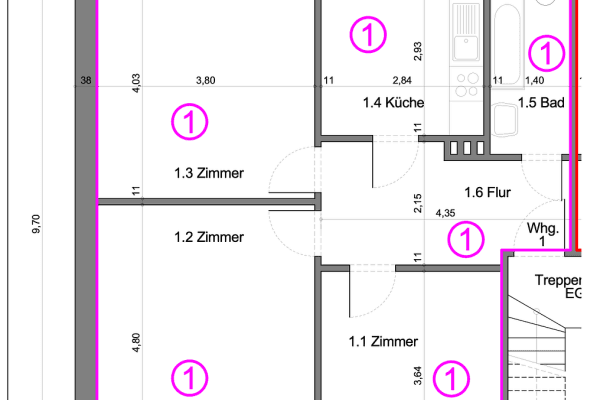 3 bedroom flat to rent, 67 m², Pinneberg 3 bedroom flat to rent, 67 m², Pinneberg