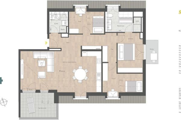 2 bedroom with open-plan kitchen flat for sale, 121 m², Keferloher-Markt-Straße 9b, Putzbrunn-Oedenstockach, Bavaria 2 bedroom with open-plan kitchen flat for sale, 121 m², Keferloher-Markt-Straße 9b, Putzbrunn-Oedenstockach, Bavaria