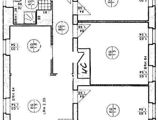4 bedroom flat to rent, 88 m², Bernburger Straße 16, Dessau-Roßlau 4 bedroom flat to rent, 88 m², Bernburger Straße 16, Dessau-Roßlau