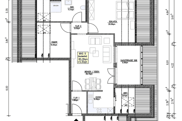 3 bedroom flat to rent, 91 m², Wallenhorst-Rulle 3 bedroom flat to rent, 91 m², Wallenhorst-Rulle