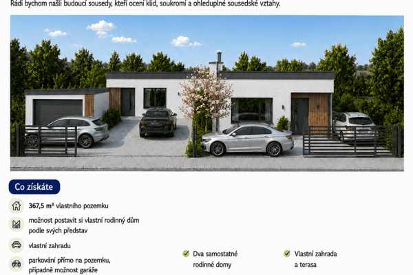 plot for sale, 368 m², Praha plot for sale, 368 m², Praha