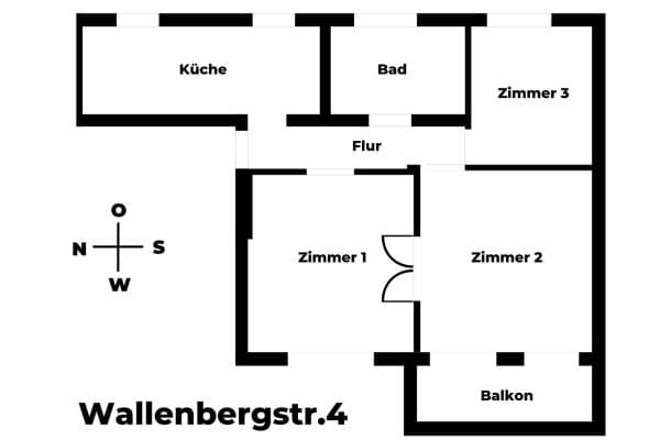 3 bedroom flat for sale, 66 m², Wallenbergstrasse 4, Berlin, Berlin 3 bedroom flat for sale, 66 m², Wallenbergstrasse 4, Berlin, Berlin