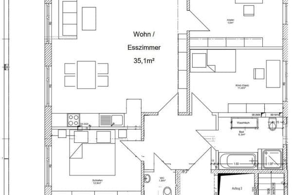 4 bedroom flat to rent, 111 m², Georg-Huber-Straße 14a, Zorneding - Ortsteil Pöring, Bavaria 4 bedroom flat to rent, 111 m², Georg-Huber-Straße 14a, Zorneding - Ortsteil Pöring, Bavaria