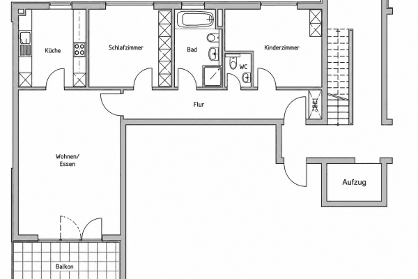 3 bedroom flat for sale, 86 m², Frankfurt am Main, Hesse 3 bedroom flat for sale, 86 m², Frankfurt am Main, Hesse