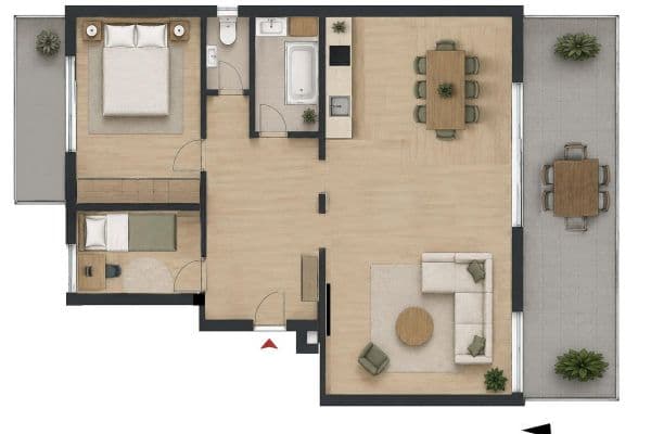3 bedroom flat for sale, 75 m², Gräfelfing, Bavaria 3 bedroom flat for sale, 75 m², Gräfelfing, Bavaria