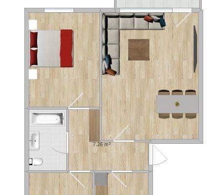 3 bedroom flat to rent, 71 m², Gutenbergstr. 5, Bremerhaven, Bremen 3 bedroom flat to rent, 71 m², Gutenbergstr. 5, Bremerhaven, Bremen