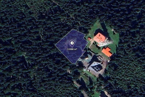 plot for sale, 3,698 m², Orličky plot for sale, 3,698 m², Orličky