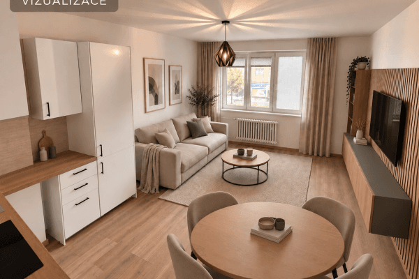 2 bedroom with open-plan kitchen flat for sale, 51 m², Jičínská, Mladá Boleslav, Středočeský Region 2 bedroom with open-plan kitchen flat for sale, 51 m², Jičínská, Mladá Boleslav, Středočeský Region