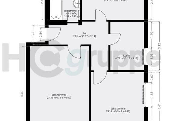3 bedroom flat to rent, 56 m², Pattensen 3 bedroom flat to rent, 56 m², Pattensen