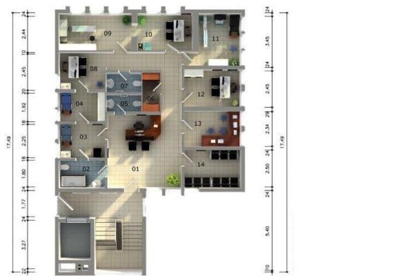 office to rent, 135 m², Hanau office to rent, 135 m², Hanau