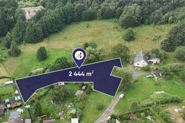 plot for sale, 2,444 m², Liberec, Liberecký Region plot for sale, 2,444 m², Liberec, Liberecký Region
