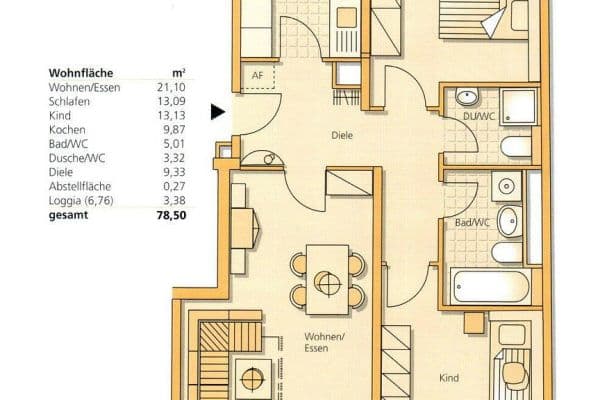 3 bedroom flat for sale, 79 m², Frankfurt am Main, Hesse 3 bedroom flat for sale, 79 m², Frankfurt am Main, Hesse