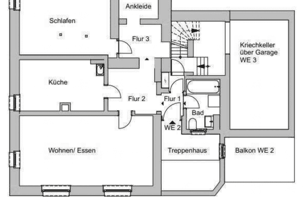 1 bedroom with open-plan kitchen flat to rent, 80 m², Schauenburgstr. 23, Dossenheim 1 bedroom with open-plan kitchen flat to rent, 80 m², Schauenburgstr. 23, Dossenheim