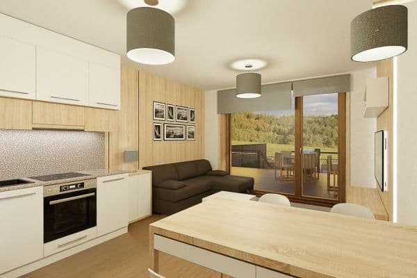 1 bedroom with open-plan kitchen flat for sale, 52 m², Lázeňská, Slaný 1 bedroom with open-plan kitchen flat for sale, 52 m², Lázeňská, Slaný