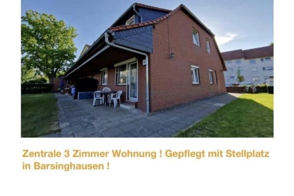 3 bedroom flat for sale, 80 m², Barsinghausen 3 bedroom flat for sale, 80 m², Barsinghausen