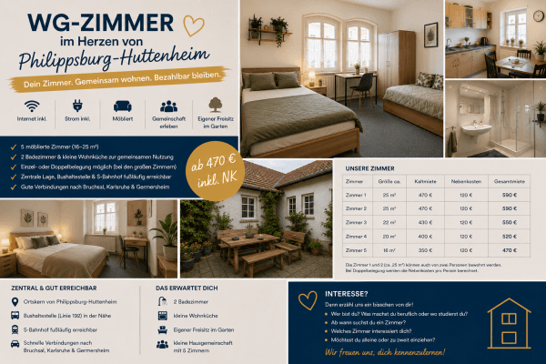 flat to rent, 16 m², Rheinstrasse, Philippsburg flat to rent, 16 m², Rheinstrasse, Philippsburg