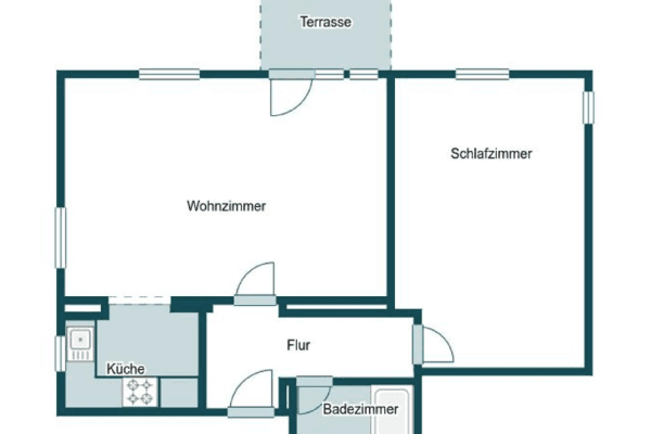 2 bedroom flat to rent, 72 m², Kornwestheim 2 bedroom flat to rent, 72 m², Kornwestheim