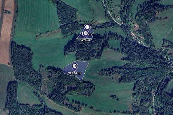 plot for sale, 28,692 m², Vidochov plot for sale, 28,692 m², Vidochov