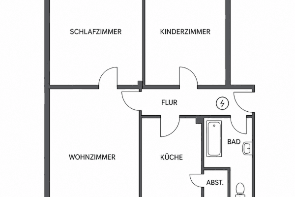 3 bedroom flat to rent, 72 m², Wuppertal 3 bedroom flat to rent, 72 m², Wuppertal