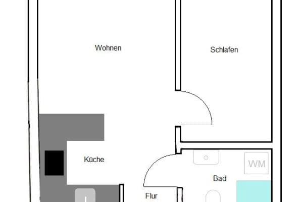 Studio flat for sale, 32 m², Hamburg, Hamburg Studio flat for sale, 32 m², Hamburg, Hamburg