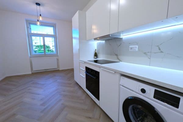 1 bedroom with open-plan kitchen flat to rent, 51 m², Bořivojova, Praha 1 bedroom with open-plan kitchen flat to rent, 51 m², Bořivojova, Praha