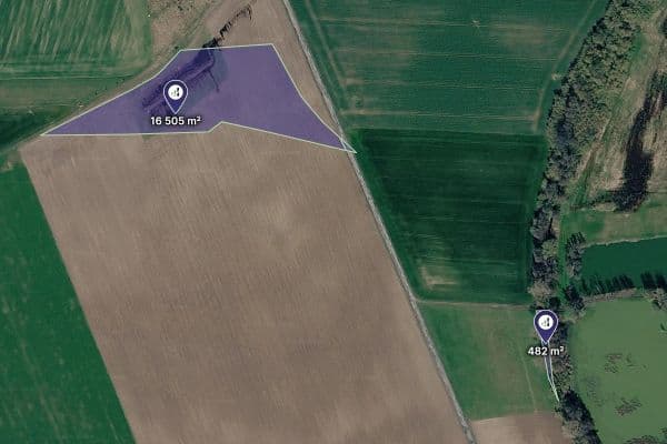 plot for sale, 16,987 m², Kostomlaty nad Labem plot for sale, 16,987 m², Kostomlaty nad Labem
