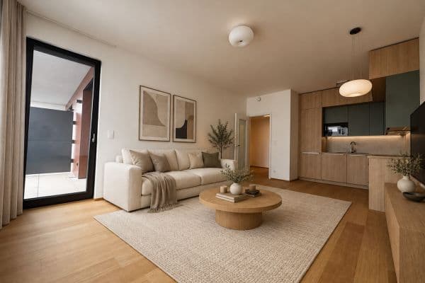 1 bedroom with open-plan kitchen flat to rent, 55 m², V Třešňovce, Praha 1 bedroom with open-plan kitchen flat to rent, 55 m², V Třešňovce, Praha