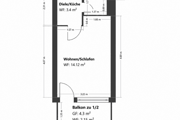1 bedroom flat for sale, 24 m², München, Bavaria 1 bedroom flat for sale, 24 m², München, Bavaria