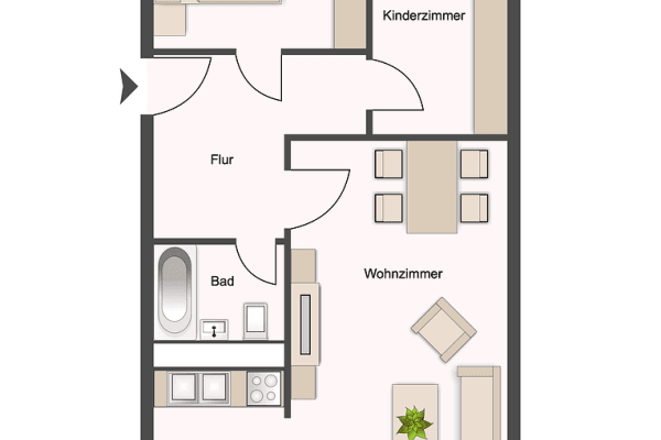 3 bedroom flat to rent, 66 m², Otto-Dix-Ring 26, Dresden, Saxony 3 bedroom flat to rent, 66 m², Otto-Dix-Ring 26, Dresden, Saxony