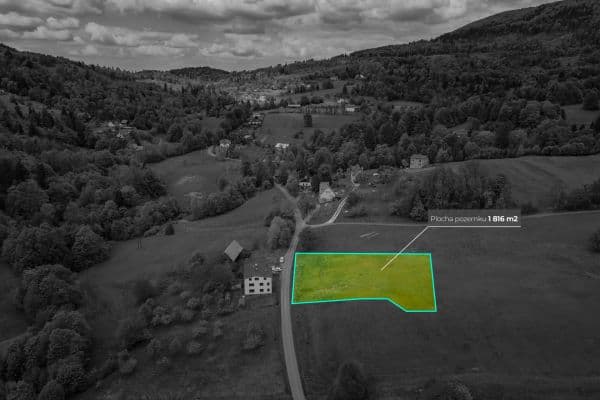 plot for sale, 1,816 m², Nýdek plot for sale, 1,816 m², Nýdek