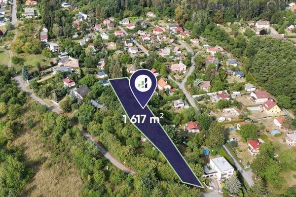 plot for sale, 1,617 m², Řitka plot for sale, 1,617 m², Řitka