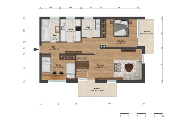 3 bedroom flat for sale, 81 m², Braunschweig, Lower Saxony 3 bedroom flat for sale, 81 m², Braunschweig, Lower Saxony