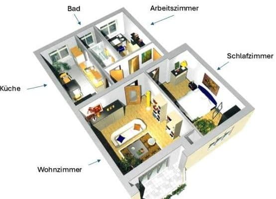 3 bedroom flat for sale, 71 m², Berlin, Berlin 3 bedroom flat for sale, 71 m², Berlin, Berlin