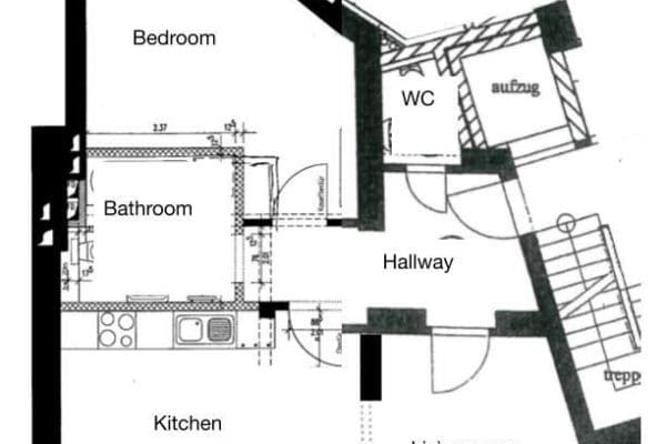1 bedroom with open-plan kitchen flat to rent, 62 m², Yorckstr. 20, Düsseldorf, North Rhine-Westphalia 1 bedroom with open-plan kitchen flat to rent, 62 m², Yorckstr. 20, Düsseldorf, North Rhine-Westphalia