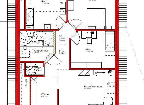 3 bedroom flat to rent, 86 m², Willstätt-Eckartsweier 3 bedroom flat to rent, 86 m², Willstätt-Eckartsweier