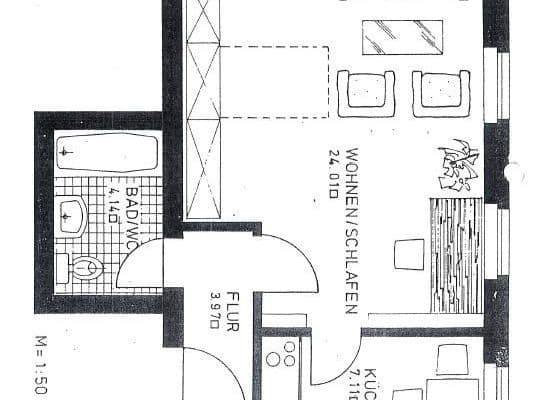 1 bedroom flat to rent, 38 m², Nürnberg - Nordstadt 1 bedroom flat to rent, 38 m², Nürnberg - Nordstadt