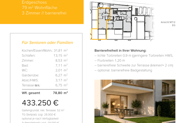 3 bedroom flat for sale, 79 m², Moltkestr. 7, Langenau, Baden-Württemberg 3 bedroom flat for sale, 79 m², Moltkestr. 7, Langenau, Baden-Württemberg