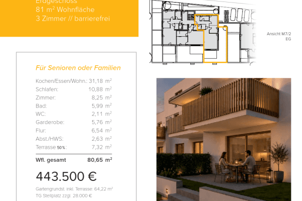3 bedroom flat for sale, 81 m², Moltkestr. 7, Langenau, Baden-Württemberg 3 bedroom flat for sale, 81 m², Moltkestr. 7, Langenau, Baden-Württemberg