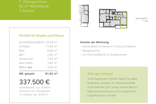 2 bedroom flat for sale, 62 m², Moltkestr. 7, Langenau, Baden-Württemberg 2 bedroom flat for sale, 62 m², Moltkestr. 7, Langenau, Baden-Württemberg