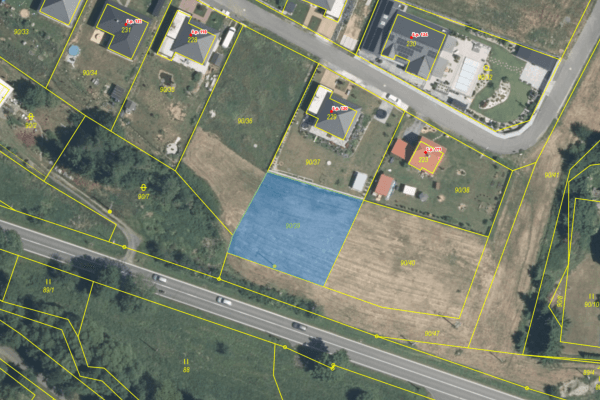 plot for sale, 962 m², Obory plot for sale, 962 m², Obory