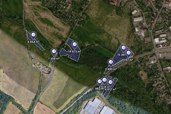 plot for sale, 50,308 m², Krupka plot for sale, 50,308 m², Krupka