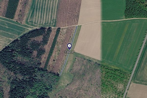 plot for sale, 1,332 m², Všesulov plot for sale, 1,332 m², Všesulov