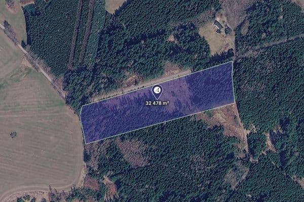 plot for sale, 12,302 m², Milevsko plot for sale, 12,302 m², Milevsko
