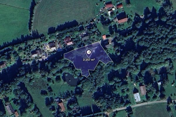 plot for sale, 1,629 m², Martínkovice plot for sale, 1,629 m², Martínkovice