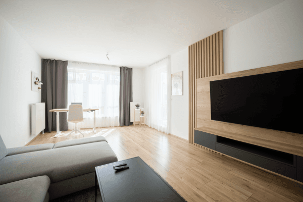 1 bedroom with open-plan kitchen flat for sale, 58 m², Karla IV., Rosice 1 bedroom with open-plan kitchen flat for sale, 58 m², Karla IV., Rosice