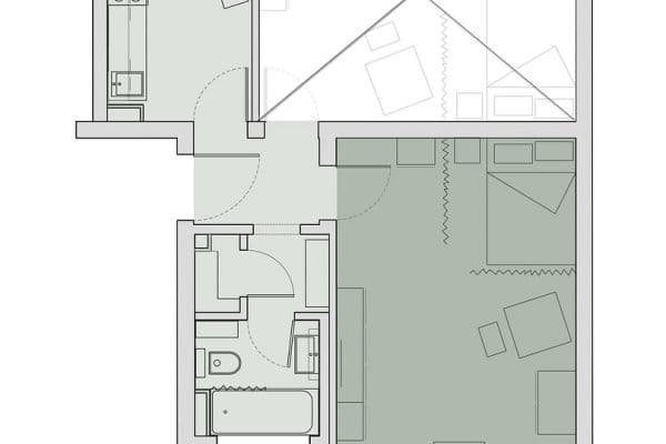 1 bedroom flat to rent, 39 m², Steinforststr. 38, Erlangen 1 bedroom flat to rent, 39 m², Steinforststr. 38, Erlangen