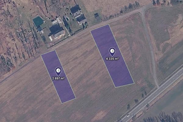 plot for sale, 7,232 m², Obrubce, Středočeský Region plot for sale, 7,232 m², Obrubce, Středočeský Region